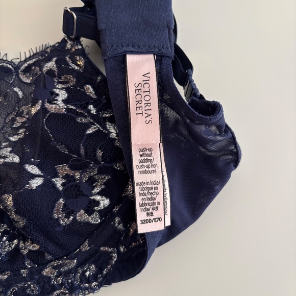 Victoria Secret Unlined Lace Balconette Bra 32DD - Picture 6 of 6